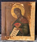 Prachtige eind 18de eeuwse icoon “Johannes de Voorloper., Antiek en Kunst, Ophalen of Verzenden