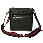 Gucci GG Supreme Square Black Messenger Bag, Gucci, Gebruikt, Support@gucci.com, 30 Avenue Montaigne
75008 Paris