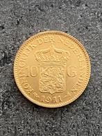Gouden tienrje, Postzegels en Munten, Ophalen of Verzenden, Koningin Wilhelmina, 10 gulden