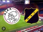 Kaart Ajax - Nac, Tickets en Kaartjes, Sport | Voetbal, Eén persoon