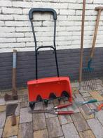 Diverse tuingereedschap volkstuin schop hark riek bijl enz, Ophalen, Gebruikt