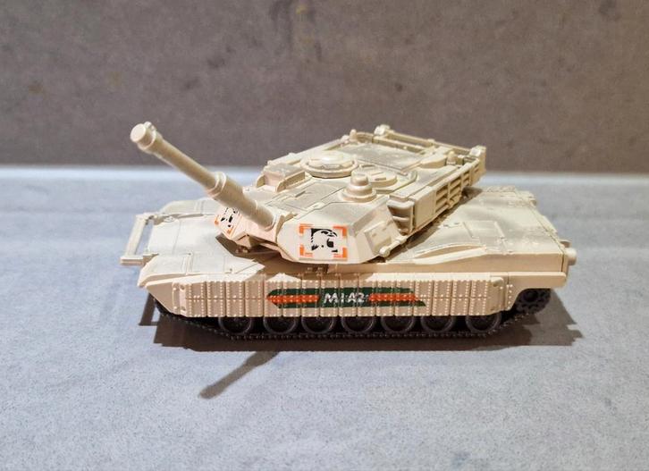 M1A2 Abrams (1/72) Amerikaanse tank, Hobby en Vrije tijd, Modelbouw | Auto's en Voertuigen, Nieuw, Tank, 1:50 of kleiner, Overige merken