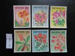 guine bissau - bloemen 1983 (zz-349), Ophalen of Verzenden, Overige landen, Gestempeld