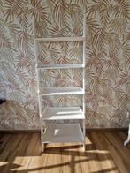 Witte ladder boekenplank taps aflopend, Huis en Inrichting, Kasten | Boekenkasten, Gebruikt, Ophalen