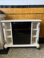 Tv meubel, Huis en Inrichting, Gebruikt, Glas, Minder dan 100 cm, 25 tot 50 cm