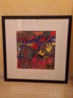 Zeefdruk Maartje Wijngaarden 50 x 50, Antiek en Kunst, Kunst | Litho's en Zeefdrukken, Ophalen