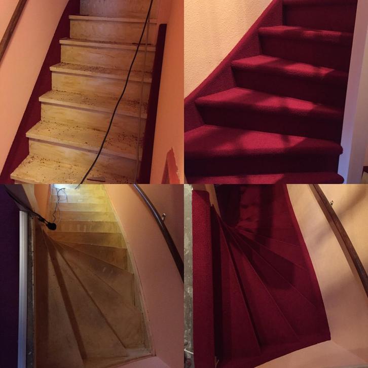 TRAP BEKLEDEN VA€350 INC TAPIJT TRAPPEN STOFFEREN COUPONS‼️, Huis en Inrichting, Stoffering | Vloerbedekking, Nieuw, Tapijt, minder dan 10 m²