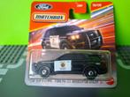 Matchbox 75 - 2023 Ford Police Interceptor San Diego [zw] MI, Ophalen of Verzenden, Nieuw, Auto