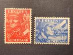 Nederland 1942 - Legioenzegels ongebruikt - NVPH 402 + 403, Postzegels en Munten, Postzegels | Nederland, Na 1940, Verzenden