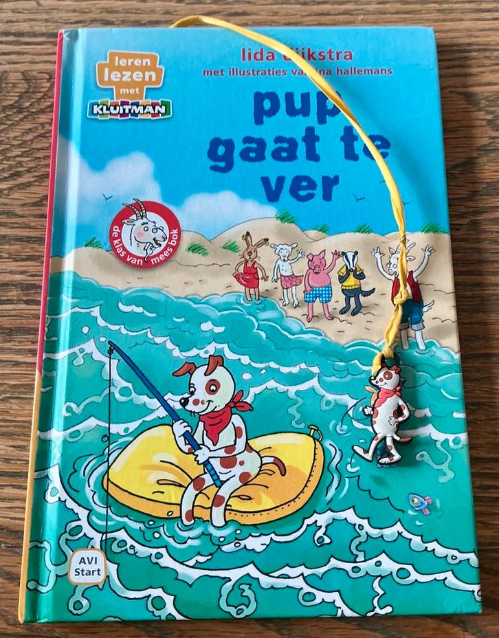 AVI-START  PUP GAAT TE VER ( HONDJE) KLUITMAN LEESBOEK, Boeken, Kinderboeken | Jeugd | 10 tot 12 jaar, Zo goed als nieuw, Ophalen of Verzenden