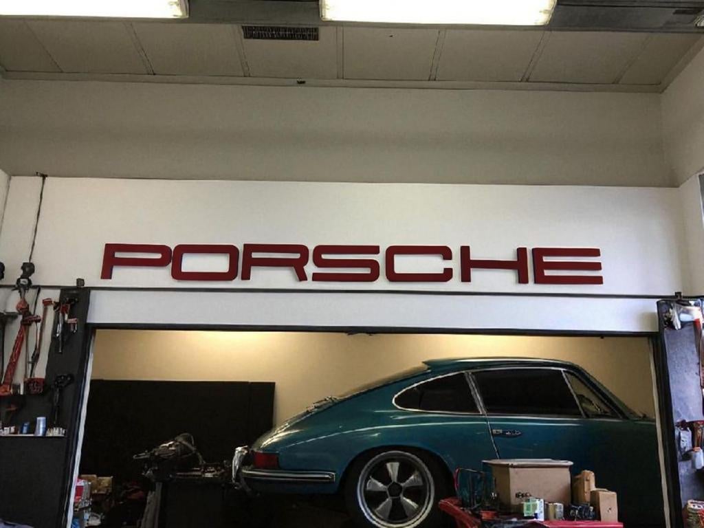 Porsche letters / Embleem, Verzamelen, Merken en Reclamevoorwerpen, Verzenden, Nieuw, Gebruiksvoorwerp