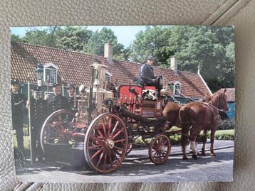 Stoombrandspuit, St. Wormerveer. gelopen, mooi stempel. beschikbaar voor biedingen