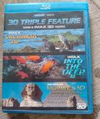 3D Triple Feature Blu-ray - Galapagos, Deep, Mummies, Ophalen, Gebruikt, Documentaire en Educatief