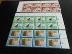 1220-1222 100 Jaar PTT in blokken van 8 zegels 1981 Postfris, Postzegels en Munten, Postzegels | Nederland, Ophalen of Verzenden