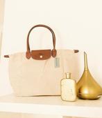 Longchamp beige Large, Sieraden, Tassen en Uiterlijk, Tassen | Damestassen, Ophalen of Verzenden, Zo goed als nieuw, Beige, Handtas