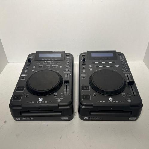 DAP CORE CDMP-750 Set van 2 Table Top CD en USB Spelers, Muziek en Instrumenten, Mengpanelen, Gebruikt, Ophalen of Verzenden