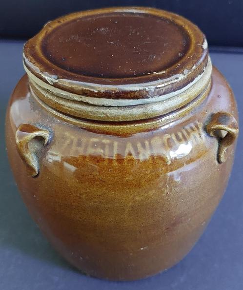 Chinees aardewerk pot met deksel - Adv S 276, Antiek en Kunst, Antiek | Keramiek en Aardewerk, Ophalen of Verzenden