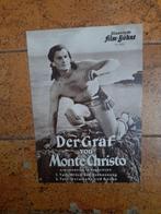 Filmprogramma The count of Monte Christo, Ophalen of Verzenden, Zo goed als nieuw