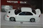 SALE !! 1:18 MITSUBISHI LANCER EVO 4 white Motorhelix WRH, Hobby en Vrije tijd, Modelauto's | 1:18, Verzenden, Zo goed als nieuw