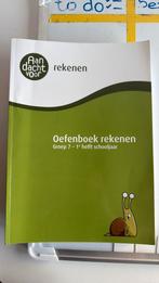 Oefenboek CITO groep 7 Rekenen 2 boeken alleen als SET, Ophalen of Verzenden, Zo goed als nieuw, Overige niveaus, Nederlands