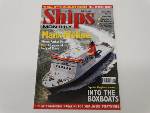 Ships Magazine 2001 scheepvaart blad tijdschrift, Verzamelen, Scheepvaart, Zo goed als nieuw, Boek of Tijdschrift, Motorboot, Verzenden