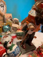 Antieke Notenkraker Mijnwerker Kerstdecoratie Hout, Gebruikt, T, Ophalen of Verzenden, N