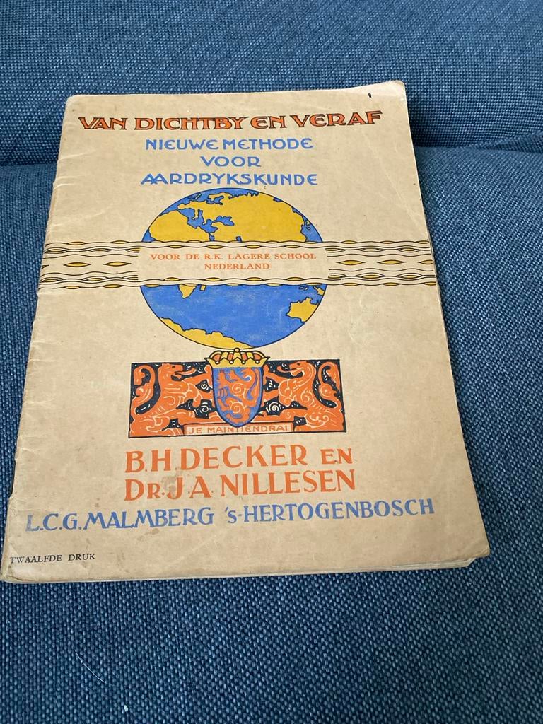 Aardrijkskunde boek - Van Dichtbij en Veraf, Ophalen of Verzenden