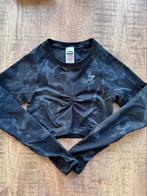Gymshark longsleve, Kleding | Dames, Sportkleding, Zwart, Ophalen of Verzenden, Maat 36 (S), Gymshark