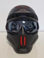 Ruroc RG1-DX rood/zwart Ski/Snowboard Helm - Full Face, Ophalen of Verzenden, Zo goed als nieuw, Helm of Bescherming