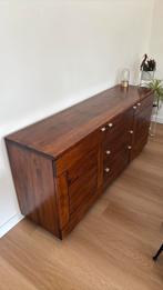 Massief houten Dressoir met Lades en Deuren, Ophalen, Gebruikt, 150 tot 200 cm, Met lade(s)