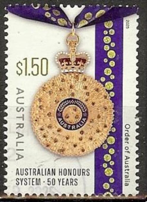 052 Australië 2025 50 Years Honouring System, Postzegels en Munten, Postzegels | Oceanië, Gestempeld, Verzenden
