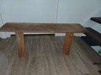Massief Houten Bankje - 100x27x47cm, Ophalen of Verzenden