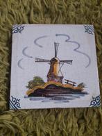 Vintage Tegel met Molen, Antiek en Kunst, Ophalen of Verzenden