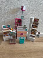Barbie supermarkt met accessoires, Ophalen of Verzenden, Zo goed als nieuw