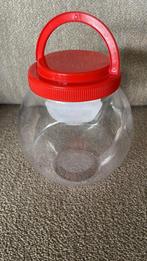 Plastic pot met deksel, Ophalen of Verzenden, Gebruikt