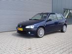 Peugeot 106 1.6 16V GTI met airco,3DR 2002 Blauw, Auto's, Voorwielaandrijving, Stof, 4 cilinders, Origineel Nederlands