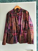 prachtig velours jasje van Sheila de Vries maat XL, Kleding | Dames, Jasjes, Kostuums en Pakken, Ophalen, Sheila de Vries, Overige kleuren