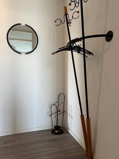 Vintage kapstok set van Bony Design, Huis en Inrichting, Woonaccessoires | Kapstokken, Zo goed als nieuw, Staande kapstok, 100 tot 150 cm