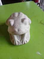 Tuinbeeld kikker, Ophalen, Gebruikt, Dierenbeeld