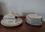 Burleigh ware, borden, schalen en dekschaal, art deco, Ophalen of Verzenden