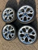 19 inch Ford Focus Mondeo velgen winterbanden 5x108, Auto-onderdelen, Banden en Velgen, Gebruikt, Banden en Velgen, Winterbanden