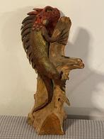 leguaan op een boomstronk, Ophalen of Verzenden