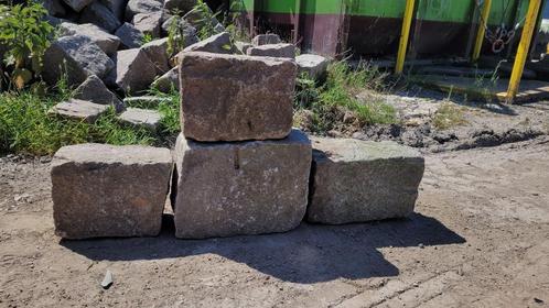 XXL graniet keien, Tuin en Terras, Grind, Keien en Split, Gebruikt, Kei, Grijs, Graniet, Ophalen of Verzenden