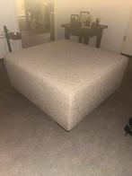 Montèl Crème Poef / Hocker - Nette Staat, Huis en Inrichting, Ophalen, Minder dan 50 cm, Gebruikt, Vierkant