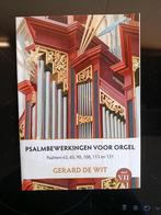 Gerard de Wit | Psalmbewerkingen voor orgel deel 7, Orgel, Klassiek, Ophalen of Verzenden, Zo goed als nieuw