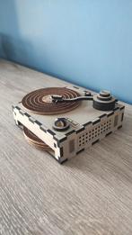 Onderzet houder in de vorm van een lp speler / draaitafel., Ophalen of Verzenden