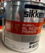 2,5 ltr Rubbol Bl Rezisto primer 9010, Wit, Nieuw, Ophalen of Verzenden, Verf