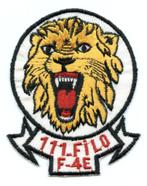 Turkse luchtmacht patch 111 Filo F-4E Phantom Eskisehir, Verzamelen, Ophalen of Verzenden, Luchtmacht, Overige gebieden, Embleem of Badge