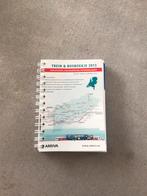 Arriva Trein & Streekbus dienstregeling 2013, Ophalen of Verzenden, Zo goed als nieuw, Trein, Kaart of Prent
