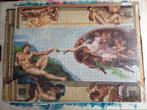 Legpuzzel 1000 stukjes Michelangelo schepping van Adam, Ophalen of Verzenden, 500 t/m 1500 stukjes, Zo goed als nieuw